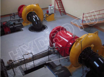 turbina hidráulica de Francisco del pequeño eje horizontal 400KW, generador de turbina del agua de Francisco