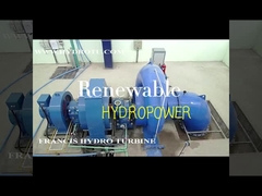 Pequeña Turbina Hidráulica Francis de Eje Horizontal / Turbina de Agua Francis de 0.1MW - 50MW