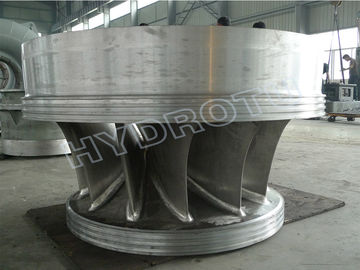¿Cuál es el progreso de producción del Francis Turbine Runner de acero inoxidable?