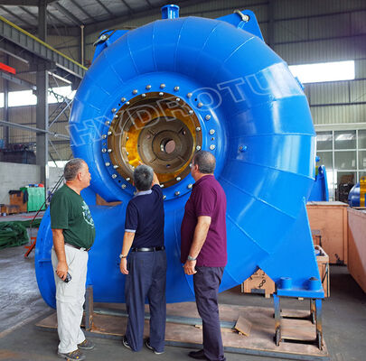 Componente generador de la cabeza los 30m-300m del agua de la estación hidroeléctrica del corredor de la turbina de Francis del eje