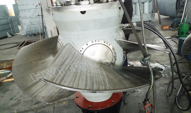 Turbina hidroeléctrica Kaplan / Turbina de agua para cabeza de agua de 2-25 m y capacidad de 100KW-1000KW