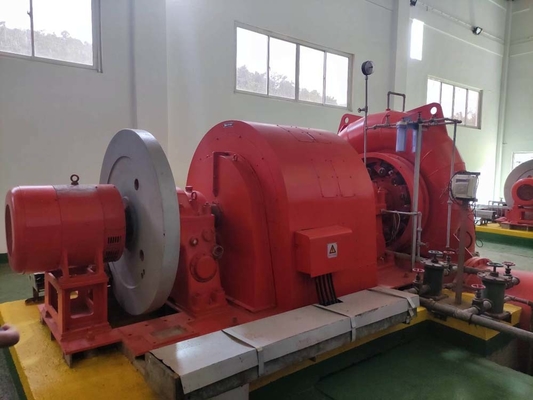 Turbina hidráulica de acero inoxidable con una potencia nominal de 100-10000 kW
