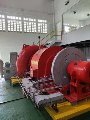 Turbina hidráulica de acero inoxidable con una potencia nominal de 100-10000 kW