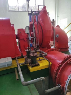 Turbina hidráulica de acero inoxidable con una potencia nominal de 100-10000 kW