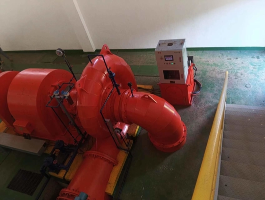 Turbina Francis de cabeza de agua alta con generador AC sincrónico