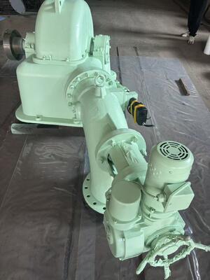 Turbina hidroeléctrica Turgo con potencia nominal de 100KW-2000KW, corredor de acero inoxidable y eficiencia del 88% para plantas hidroeléctricas