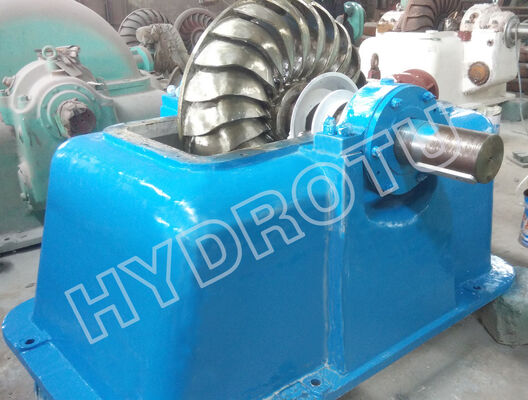 Turgo Hydro Turbine 100KW-2000KW con un alcance de cabeza de 70m-200m y una eficiencia del 88%
