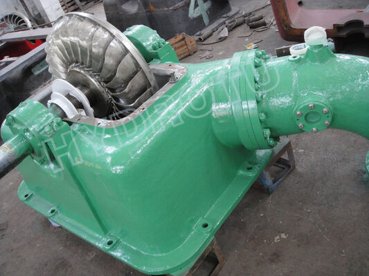 Turgo Hydro Turbine 100KW-2000KW con un alcance de cabeza de 70m-200m y una eficiencia del 88%