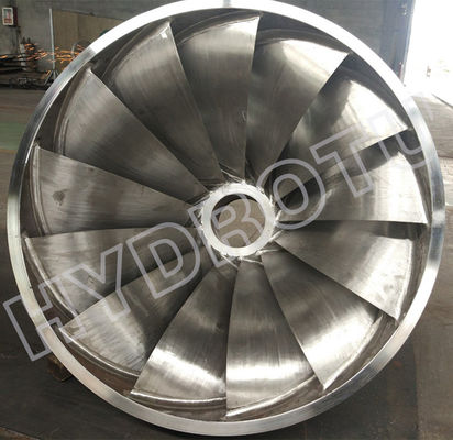 Turbina Francis de cabeza de agua alta con generador AC sincrónico