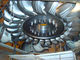 Turbina hidráulica vertical de Pelton de la turbina de agua de impulso del eje con 4 bocas para el alto proyecto principal de la hidroelectricidad