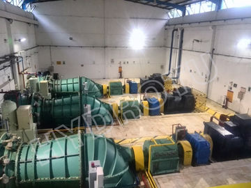 Generador de turbina hidráulica horizontal de tipo S con palas de corredor de acero inoxidable