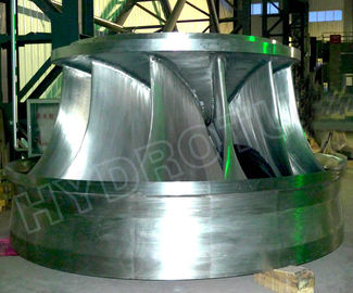 ¿Cuál es el progreso de producción del Francis Turbine Runner de acero inoxidable?